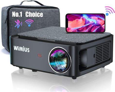 Buy 270&176;Adjustable Stand Mini projector with WiFi and Bluetooth, Outdoor Portable Movie Projector 1080P Support, Auto Keystone Home Projector for PhoneTV StickLaptop,. . Wimius projector